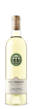Bottle of Eco Terreno white wine